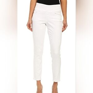 JAG Jeans Slim Ankle Pull-On Jeans – White